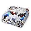 Luffy Blankets The Straw Hat Crew Flannel Awesome Warm Throw Blankets for Bed Sofa Decoration