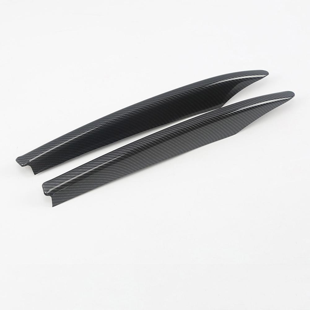 For Jaguar XE/XEL X760 2017 2018 2019 ABS Car Styling Accessories Front Fog Lamp Foglight Strips Trim Cover Decorative Sticker