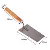 1Pcs Cement Float Margin Trowel Bucket Manganese Steel Putty Knife Brick Gauging Wall Plastering Knife Hand Tool