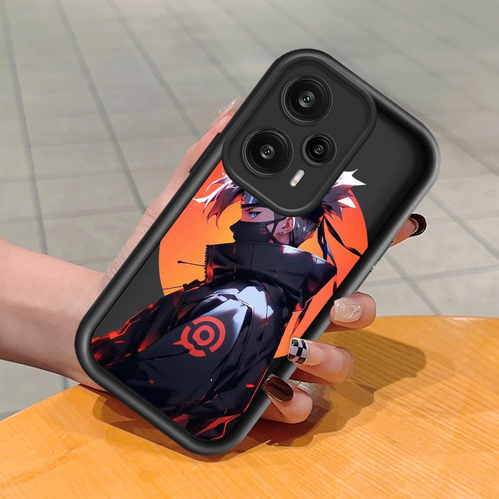 Weiches Silikon-Telefongehäuse mit quadratischem Leiterdruckmuster, vollständige Abdeckung, Kamera, stoßfestes Schutzgummigehäuse für Xiaomi Redmi