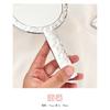 Baburu - Textured Plastic Round Handheld Mirror (Various Designs)