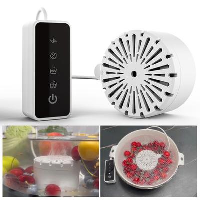 Fruit Vegetable Washer Ultrasonic Purifier IPX7 Waterproof Portable Battery Powered Wireless Fruit Vegetable Cleaner Device