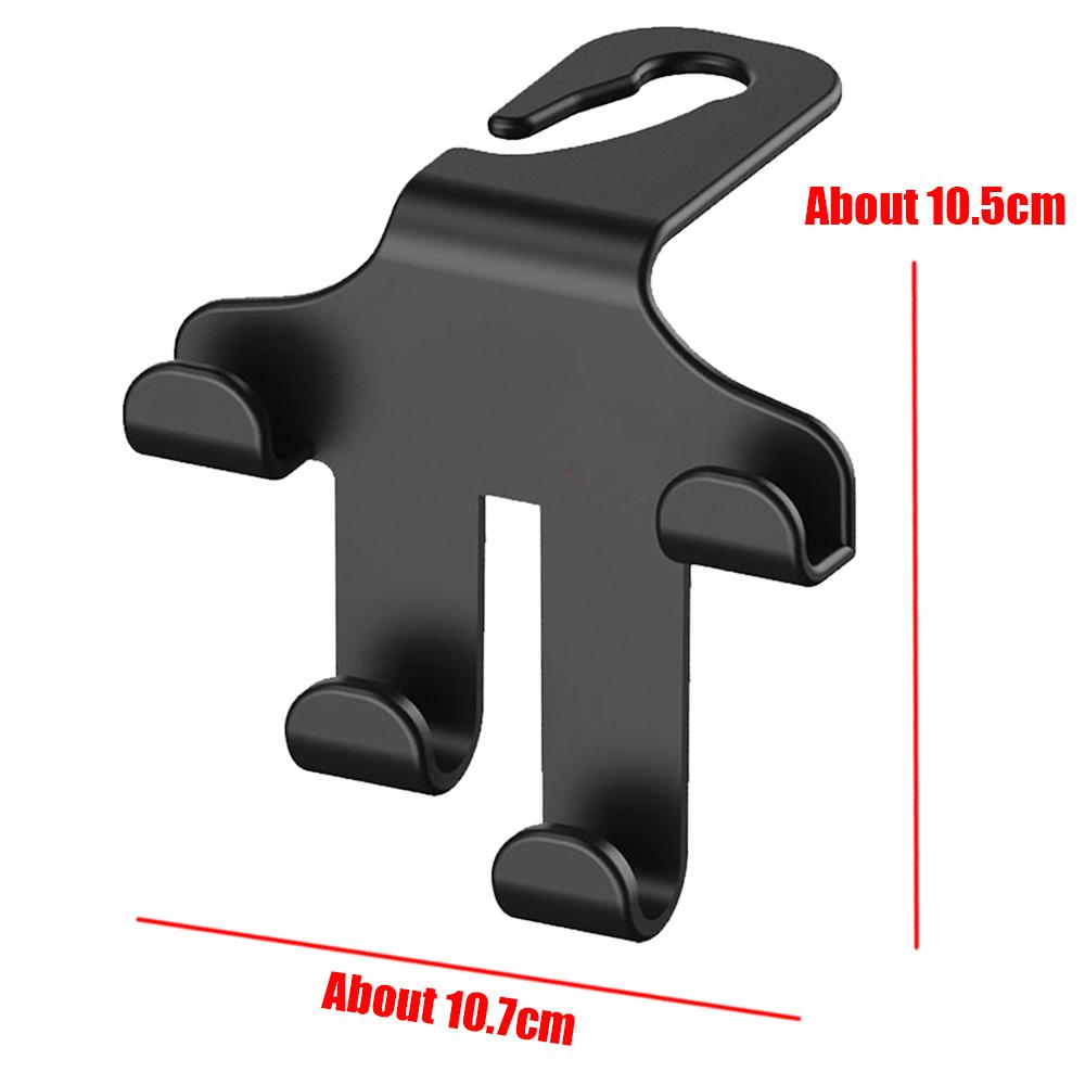 Autositz Rückenlehnenhaken Universal Multifunktional Drehbar Versteckter Aufbewahrungshalter Haken Hohe Tragfähigkeit Auto Hängehalter Haken