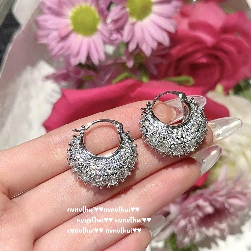 Mermaid Tears Are So Many Hemp Gray Pearl Fat Square Earrings, Starry River, Plated With 18K Gold, And Gypsy Small Bag Earrings.