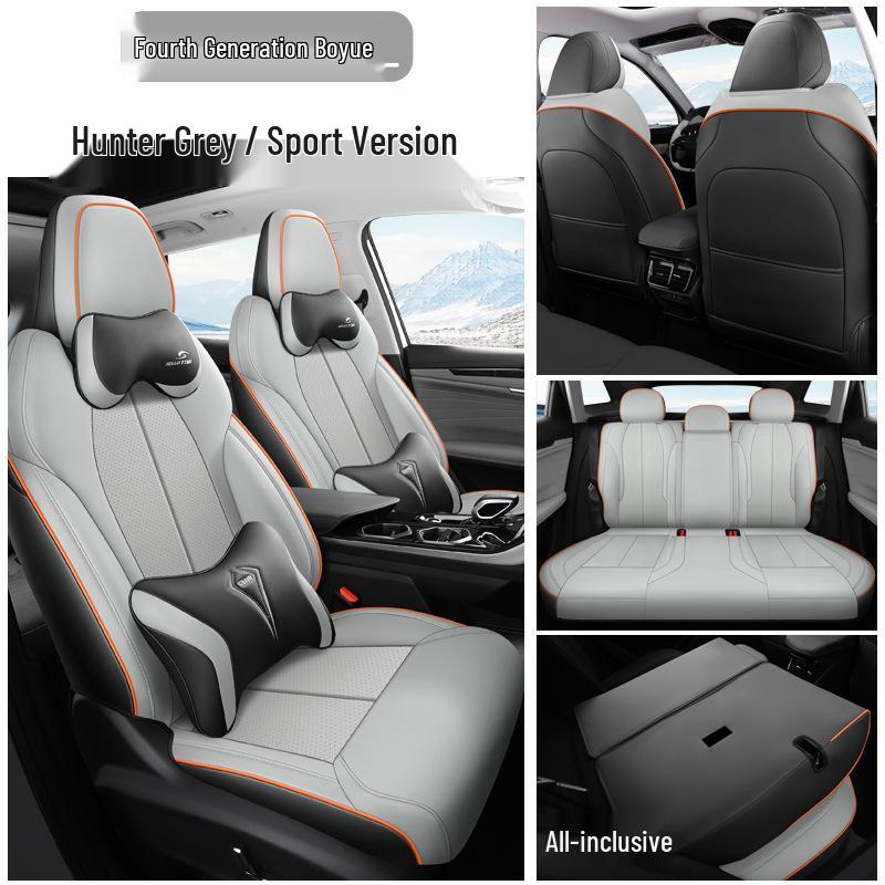 Compatible Seat Covers for 25 Geely Boyue L Models - Full Coverage, All-Season Cushions for 24 Models