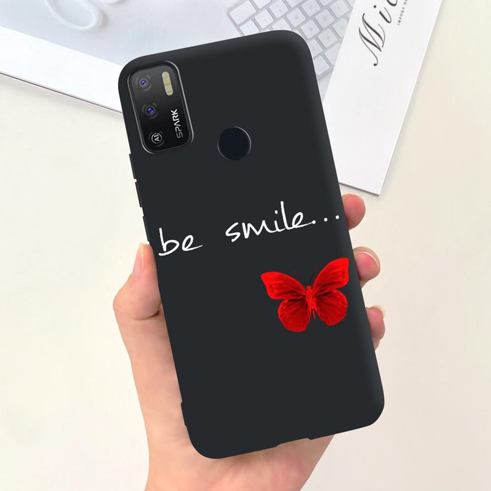 For Tecno Spark 5 Air 7.0" Case Space Astronaut Cute Cat Soft Silicone Cover For Tecno Spark5 Air KD6a Bumper Phone Case Coque