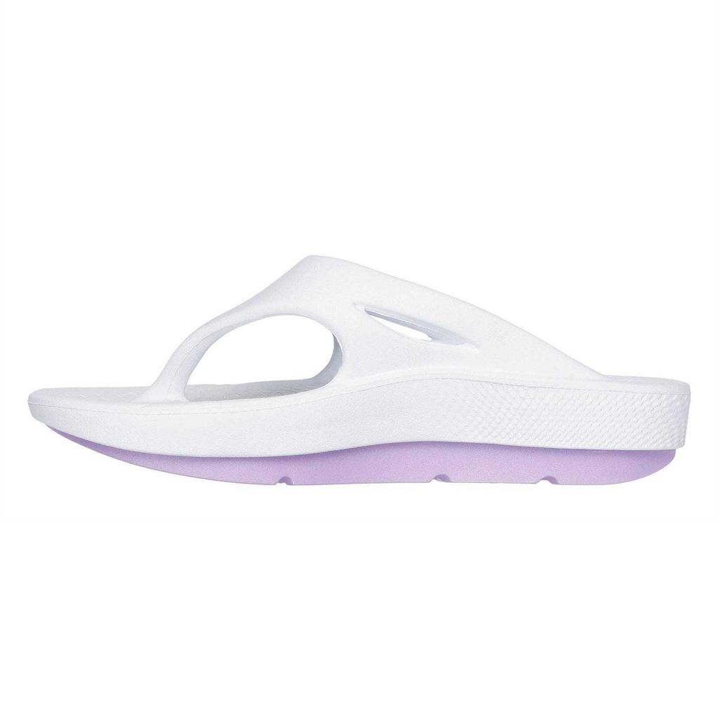 Skechers Damskie Płaskie Sandały Sportowe Go Walk z Podparciem Łuku Stopy
