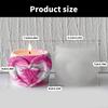Candle Cup Mold Heart Shape Succulent Planter Moulds for Crafting Unique Candle Cup Suitable for Handmade Candle Cup