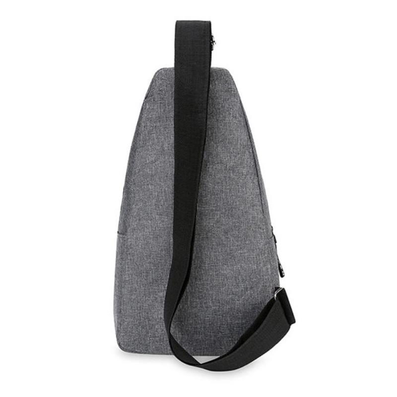 Brystveske Herre One Shoulder Crossbody Bag Stor kapasitet Utendørs Sport og Fritid Liten skulderveske