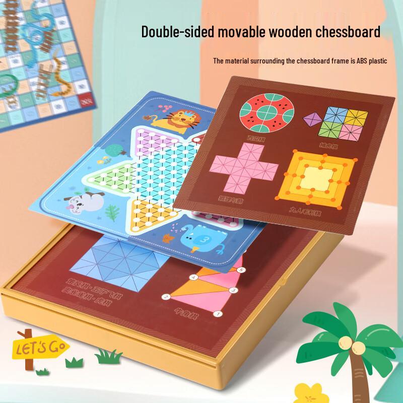 Brangdy 38-in-1 Multi-functional Board Game Set