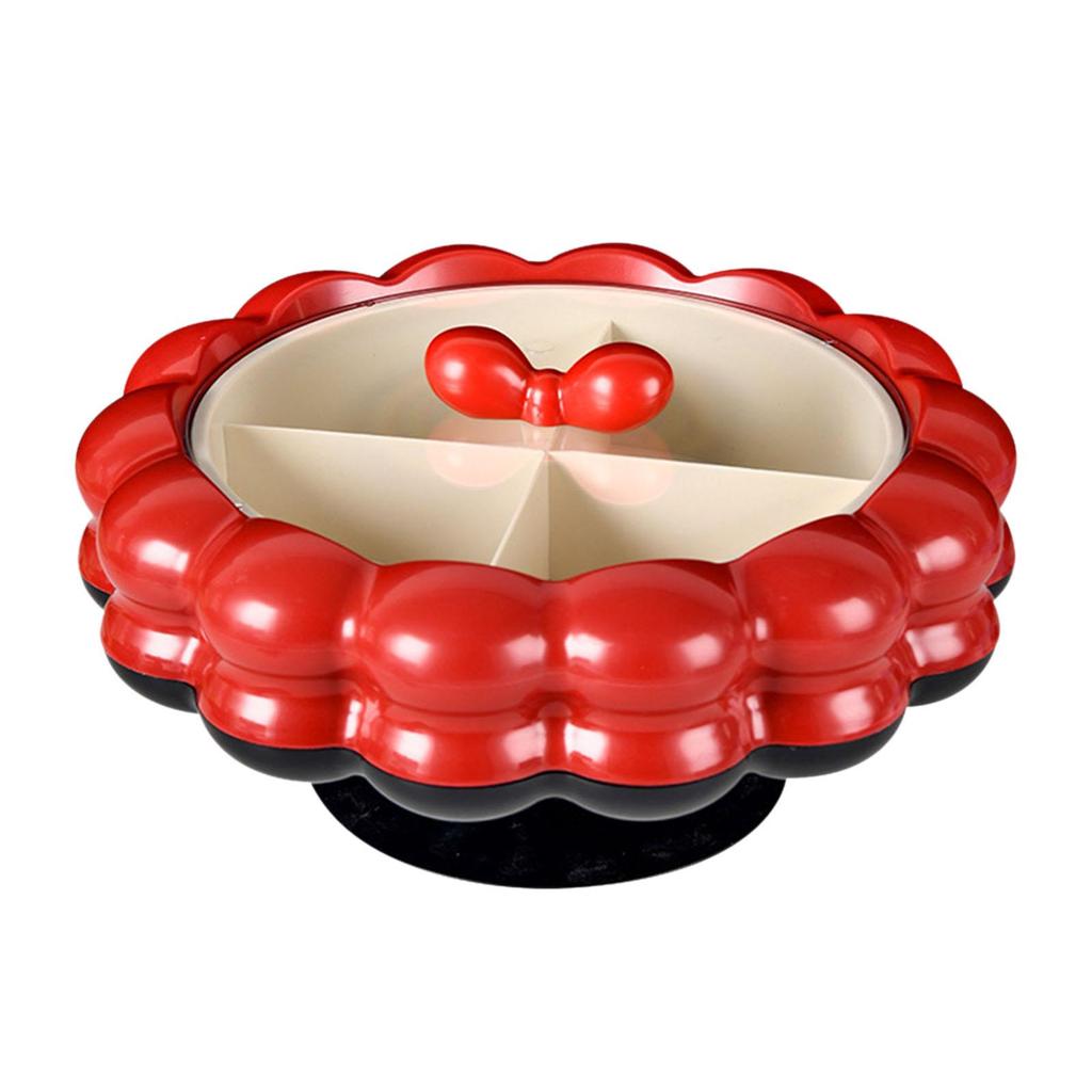 Multi-functional Fruit Tray PET PP Material Food Storage Snack Bowl Centerpiece Tray for Living Room Decoration