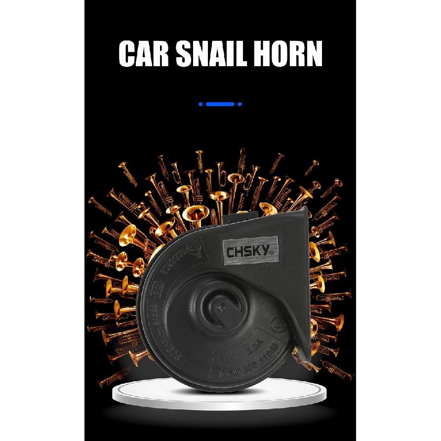 12V 110dB Car Snail Horn Car Speakers Tweeter High Bass Waterproof Whistle Horn For Toyota For Lexus For Subaru