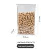 Press-Type Airtight Kitchen Container for Cereal & Grain Storage