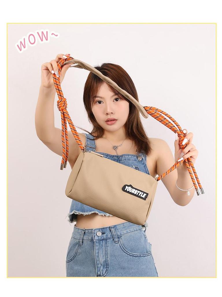 2025 Spring Fashion: Water-Repellent Nylon Cross-Body Bag for Women & Men