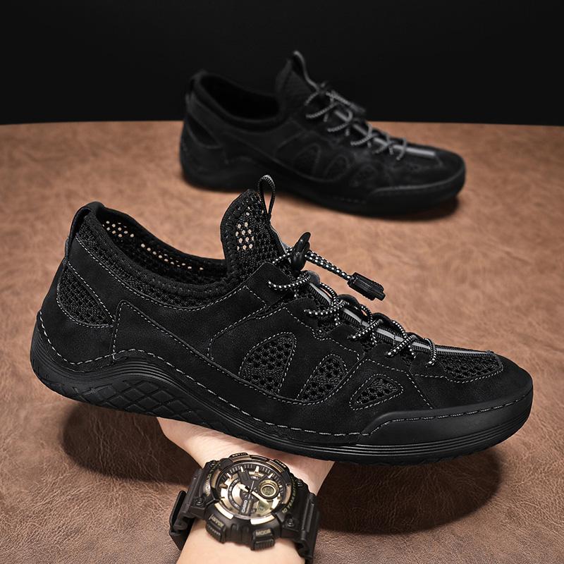 FashionLightweight Men's Casual Sports Shoes Breathable Mesh Sneakers Fashion Outdoor Male Tenis Masculino Hollow Out Walking Footwear