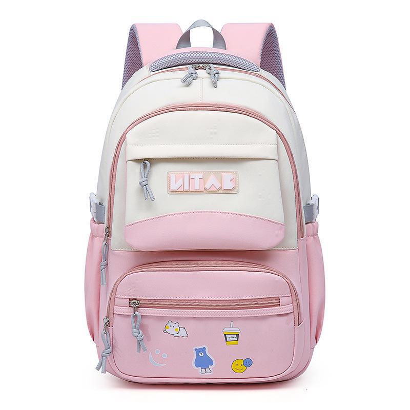 Korean Women's Waterproof Large Capacity College Style Backpack