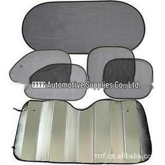 6-Piece Car Sunshade Set for Summer: Front, Side, Slanted, and Rear Windows