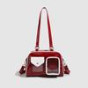 Borsa a tracolla anime carina per donna, borsa Itabag portatile di grande capacità per scuola, cosplay e uso quotidiano. Durevole&Alla moda