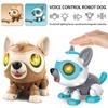 Robot Dog Toys, DIY Electronics Pet Dog-Touch Control, Voice Control Interactive Puppy for Kids Birthday Gifts