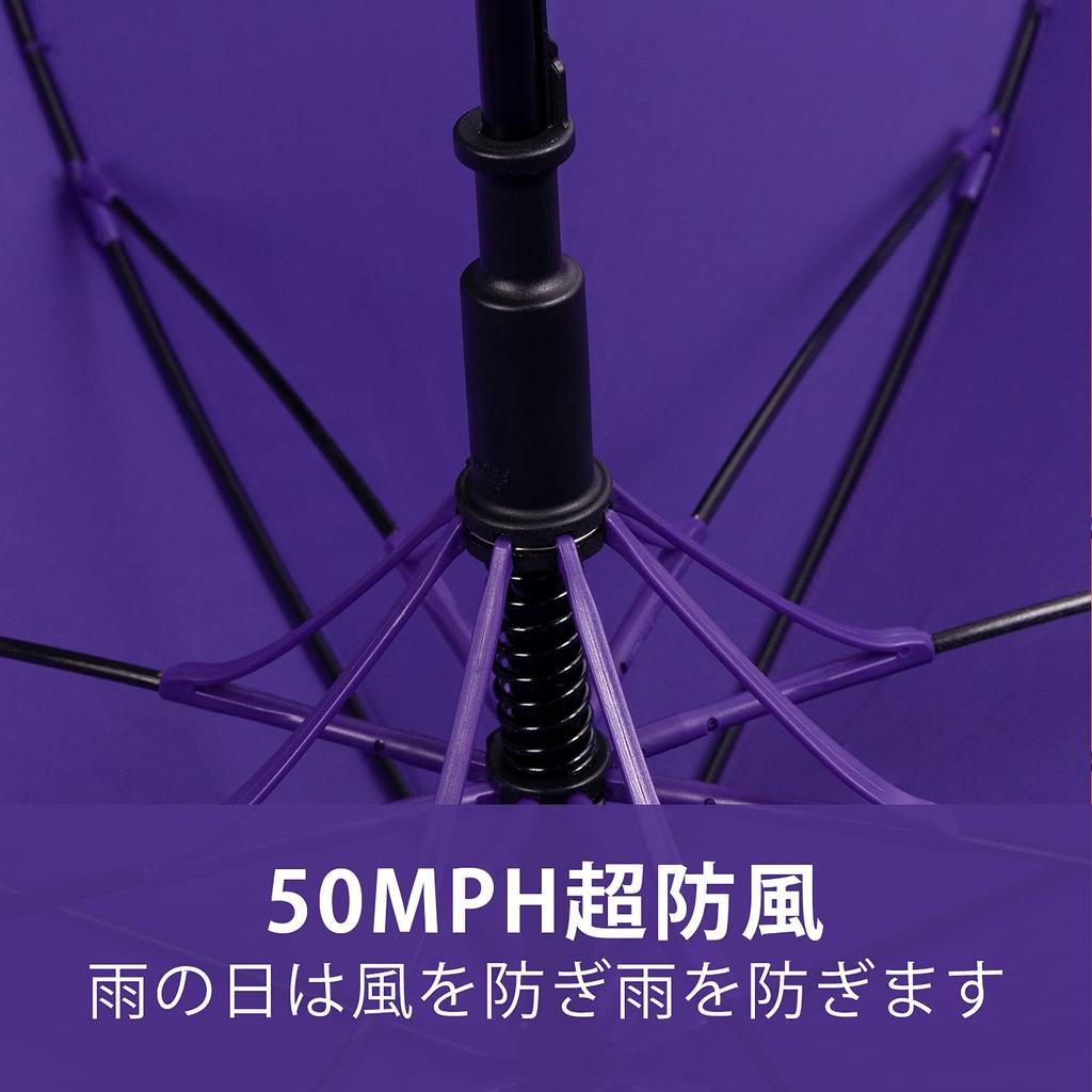 BP SUNNY Long Jump Ultra UV Automatically Opens with One Shading Rate Over Super Water Umbrella for Sunny and Rainy Total Length Ribs Diameter Weight