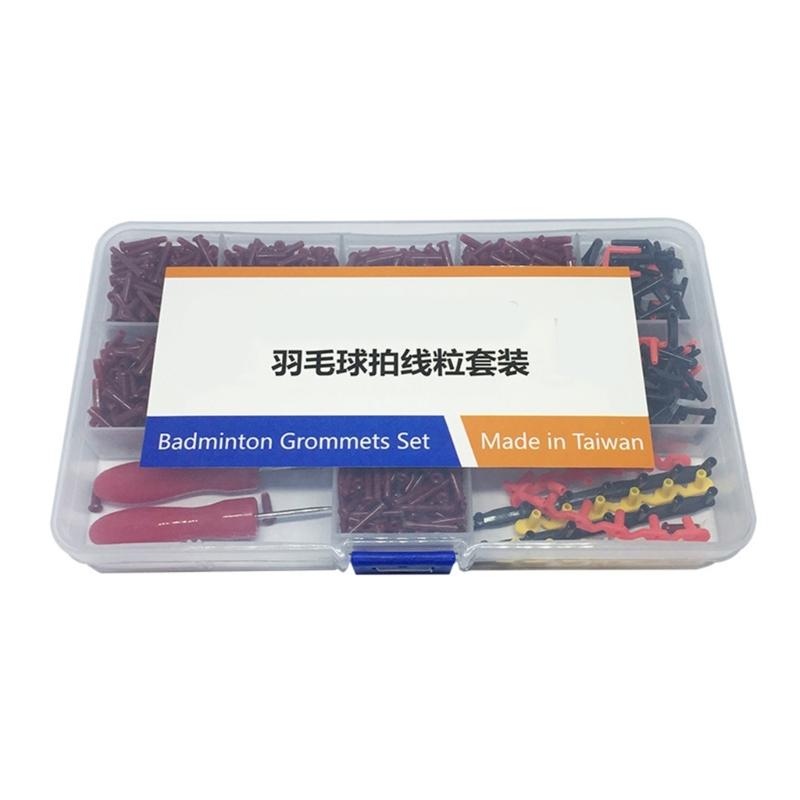 Badminton Grommets Eyelets Badminton Racket String Protectors String Eyelets for Improved Racquet Stringing