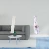 Living Room Lamp Shade with Ceramic Girl Figurine Porcelain Lady Statue Modern Nordic Ornament for