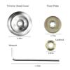 Diverse Compatibility Essential 8 Piece Toolset Including Thrust Plates Rider Plates and Nuts for Your Brush Cutter