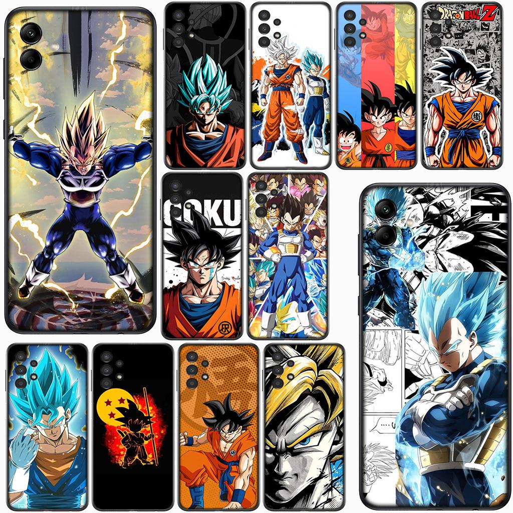 for Motorola Moto G86 G57 G67 G24 G15 G54 Power G13 G14 G34 G35 G45 G60 G53 G55 G64 G75 G72 Case Vegeta IV Dragons Gokus Balls Z
