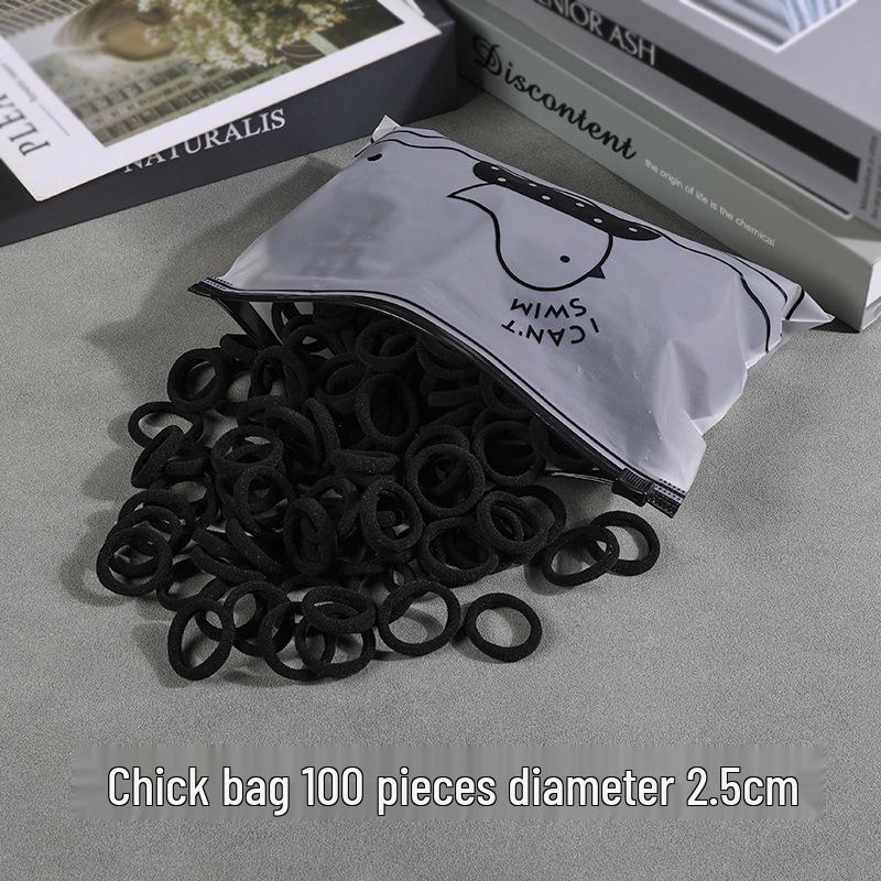 High-Elasticity Hair Ties for Girls - Gentle on Hair, Perfect for Children's Hairstyles