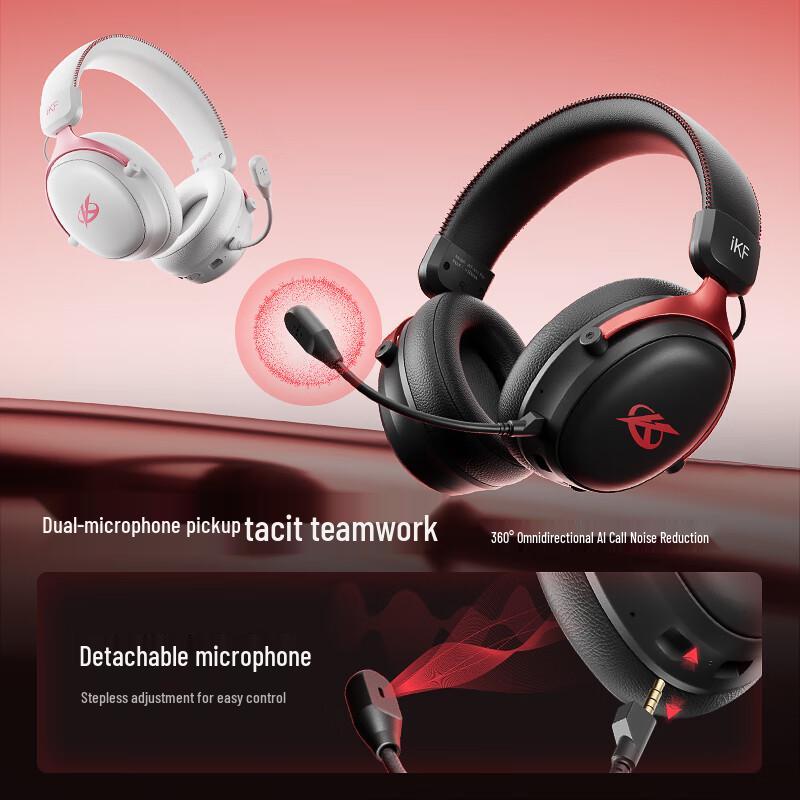 iKF V11 Pro 7.1 Quad-Mode Wireless Gaming Headset