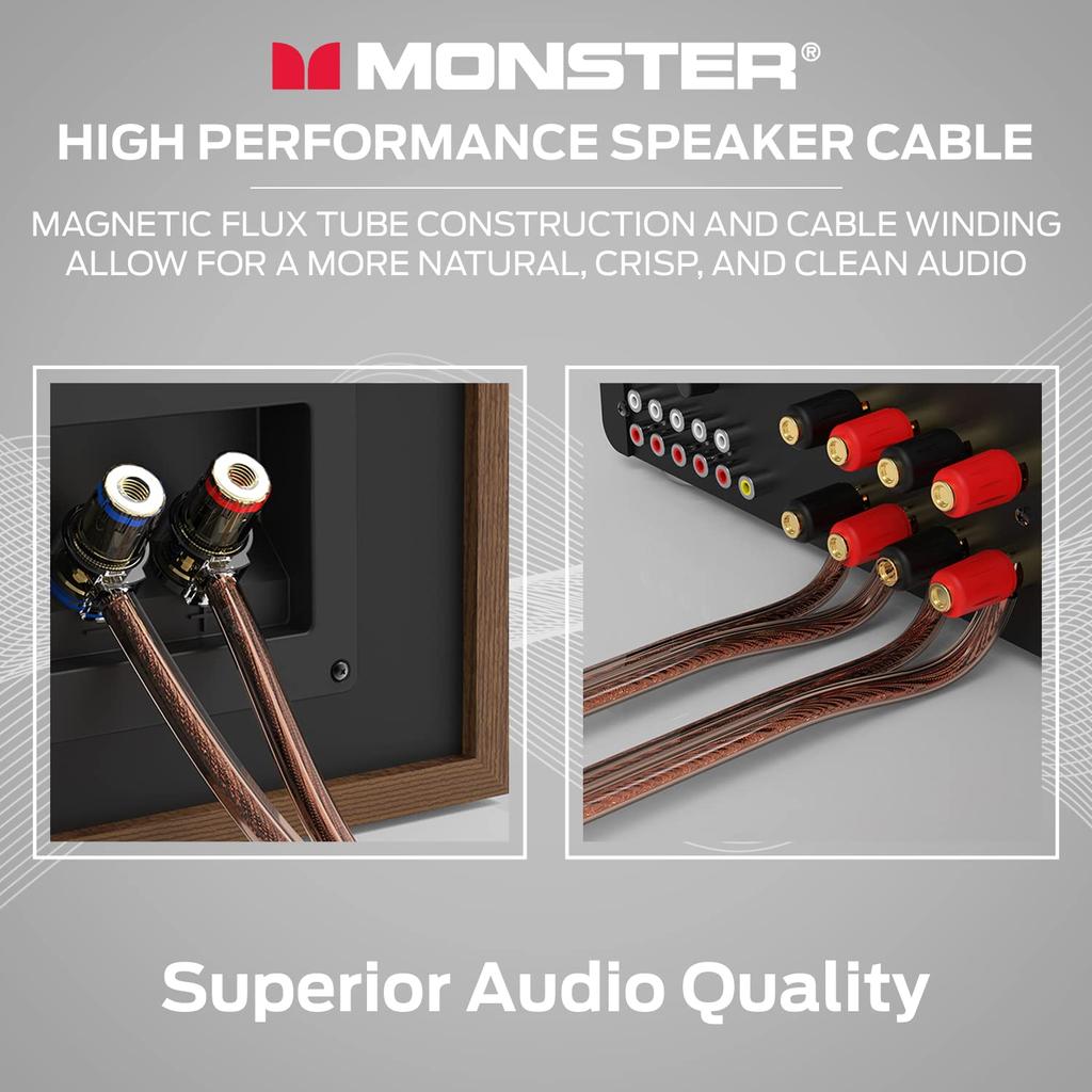 Monster Speaker Cable 12 Gauge 1 Roll 30.48m (100ft) ME-S12-30M []