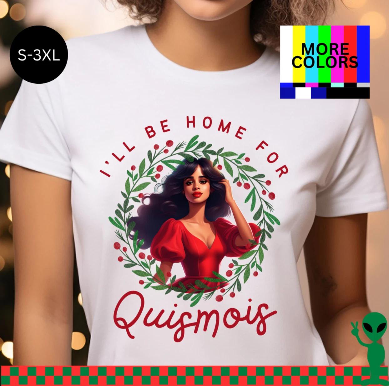 Camila Cabello Christmas Shirt S-3XL Unisex Short-Sleeve 4XL