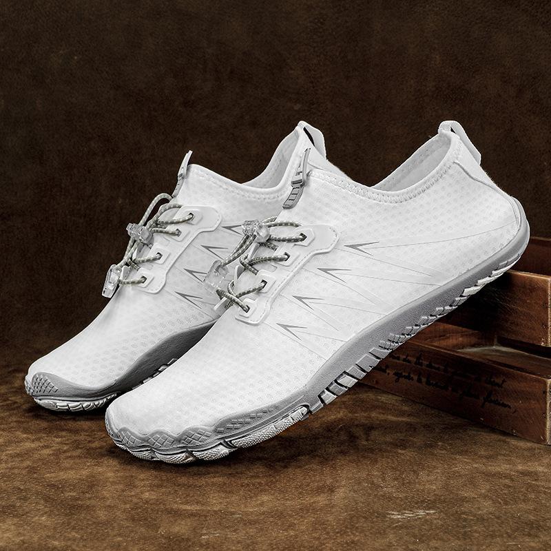 New couple outdoor fishing swimming wading shoes five-finger shoes non-slip quick-drying men's and women's beach shoes