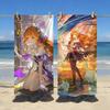 Game Wuthering Waves Sigrika Towel Soft Pool Gift For Travel Gym Shower Camping Quick Dry Sports Large Beach Towels