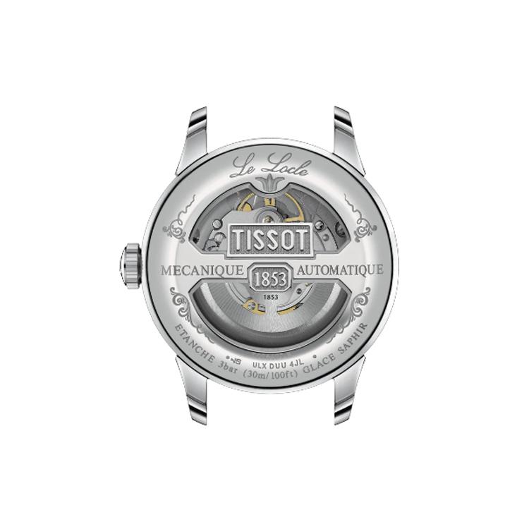 Tissot Collezione Le Locle Movimento Meccanico Automatico Resistenza all'Acqua 30m Orologi da Uomo Orologio 39,3mm T006.407.11.033.03