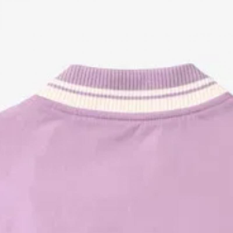 [fila Kids] Logo Point Varsity Jumper  Fk2jkg3401x Lac  q0zFk2jkg3401xLac