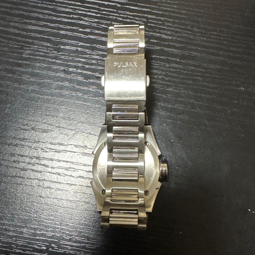 Used PULSAR Men's Watch Silver Dial