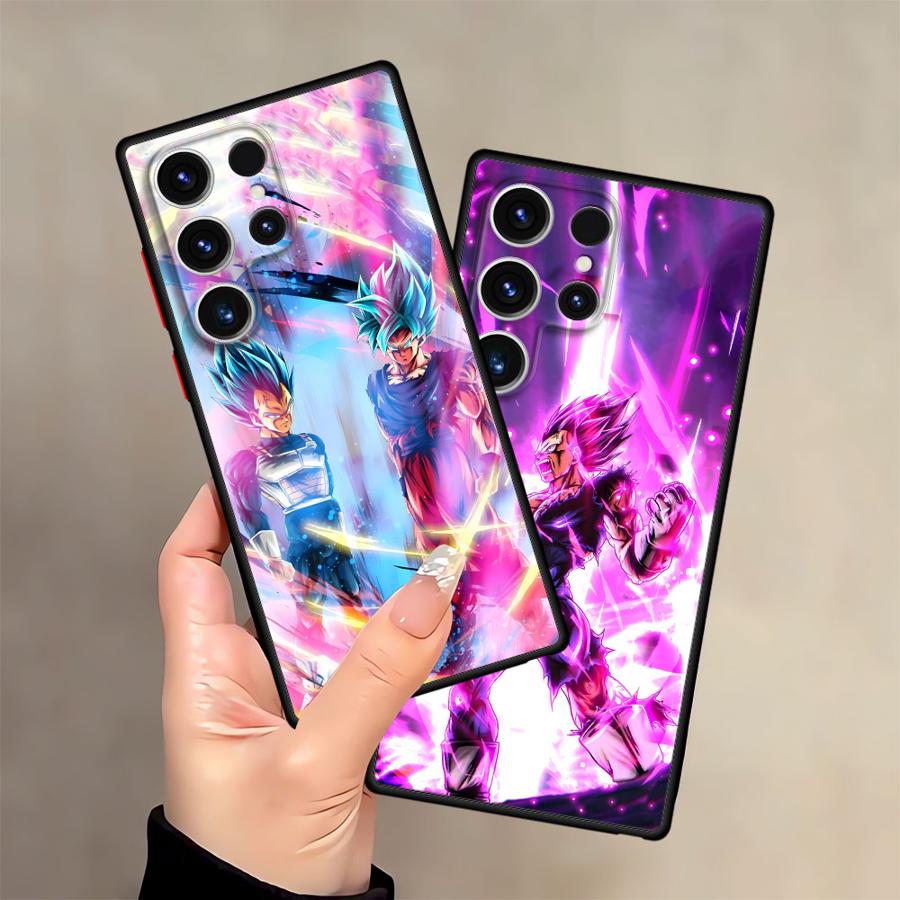 Dragon Ball Cool Goku Case for Samsung Galaxy S23 Ultra S21 S24 FE S9 S25 Edge S10 S20 S22 Plus Back Phone Cover