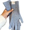 Koreanischer Stil Herbst und Winter Neuer Stil Extra Lange Schleierkraut-Handschuhe Niedliche Wolle Touchscreen Split-Finger Warme Gestrickte Handschuhe für Damen