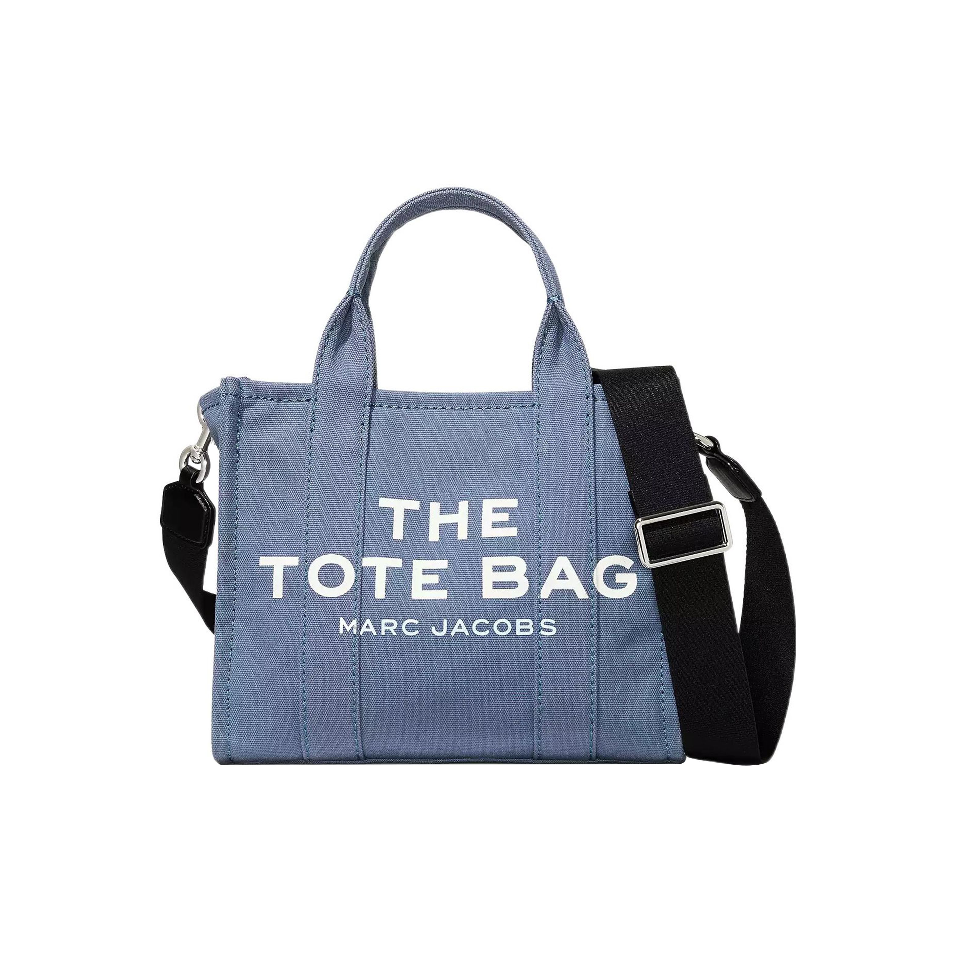 

Marc Jacobs Mini Tote Bag With Logo Print Women Tote Bags Blue M00164934812 Basic Set (Bag+Tag)