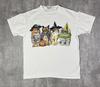 Vintage 90er Drucke von Schwanzkatze Halloween T-Shirt Unisex T-Shirt