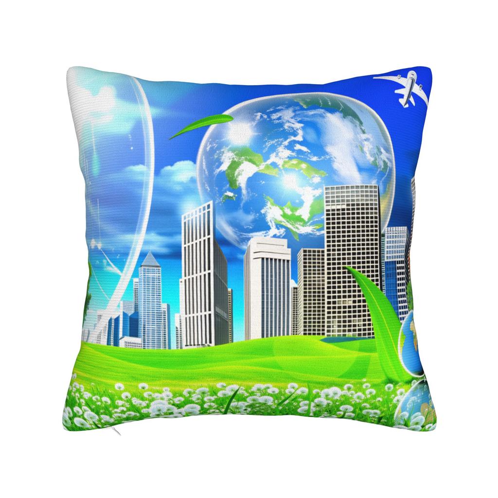 Frutiger Aero Ästhetik Kissenbezug Vintage Kissenbezug für Couch Sofa Schlafzimmer Weiche Kissenbezüge Geschenkidee