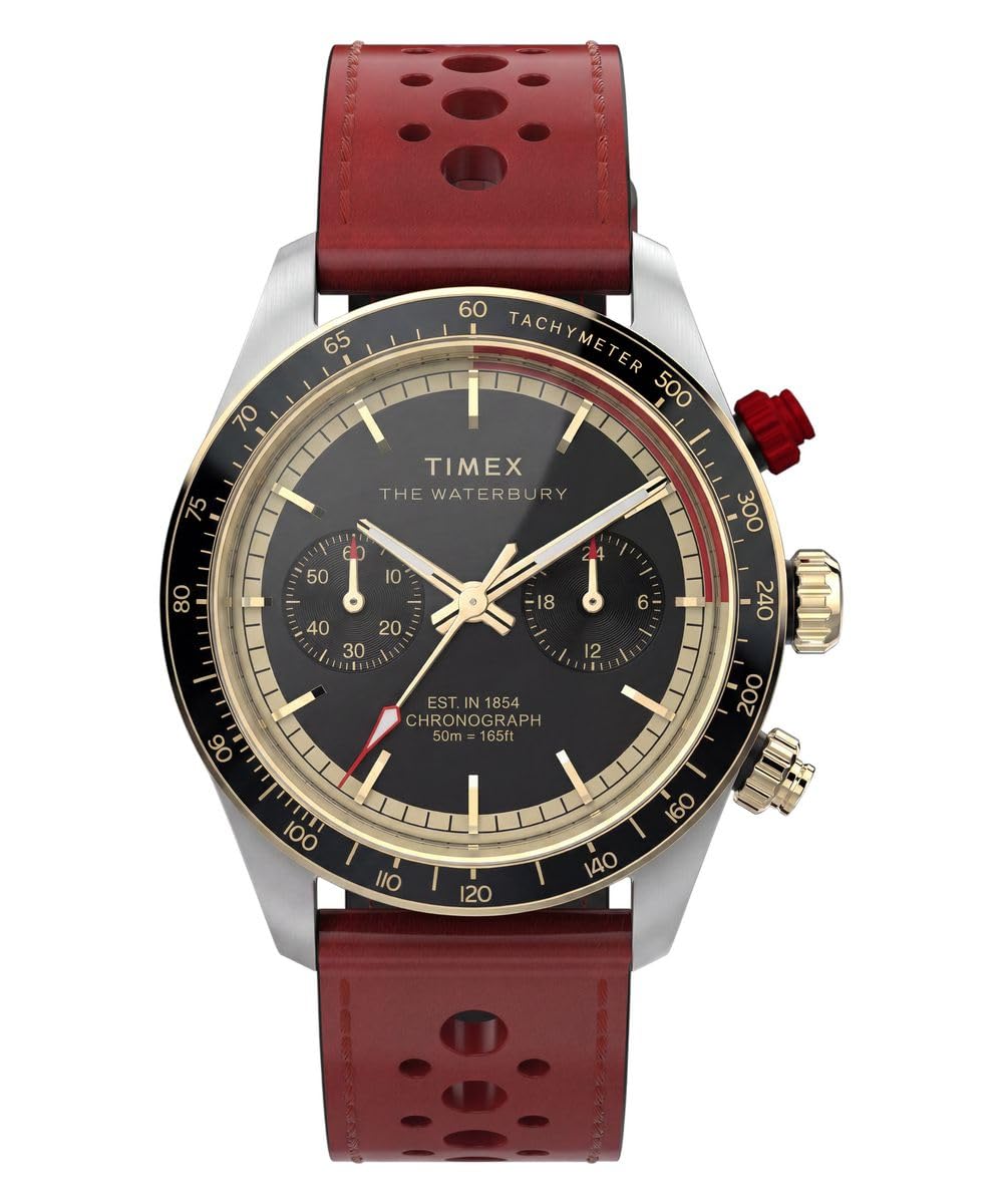 TIMEX Waterbury Heritage Chronograph Watch Quartz