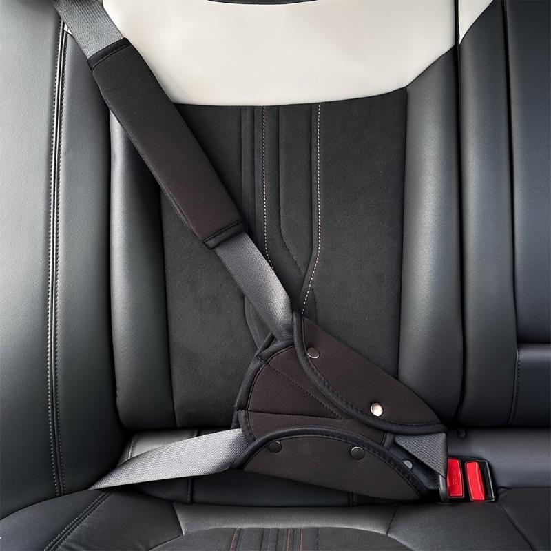 Car Children Safety Belt Shoulder Protector Cover Cute Prevent Strangulation Neck Protector Car Mounted Adjustable Fixed Limiter