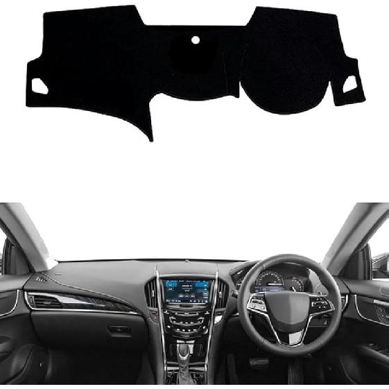 

Противоскользящий коврик, накладка на приборную панель, коврик для интерьера, для Cadillac ATS 2013 2014 2015 2016 2017 2018 2019, накладка на приборную панель, коврик на приборную панель, черный коврик на приборную панель Rhd Black Edge