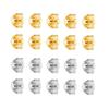 200pcs/Lot Round Stainless Steel Earring Plugs Earring Back Ear Stud Back Ear Stopper for DIY Jewelry Making Finding Wholesale