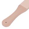 Double Sided Leather Strop Quick Sharpening Beech Wood Leather Sharpening Strop Portable   Leather Honing Strop for Leather