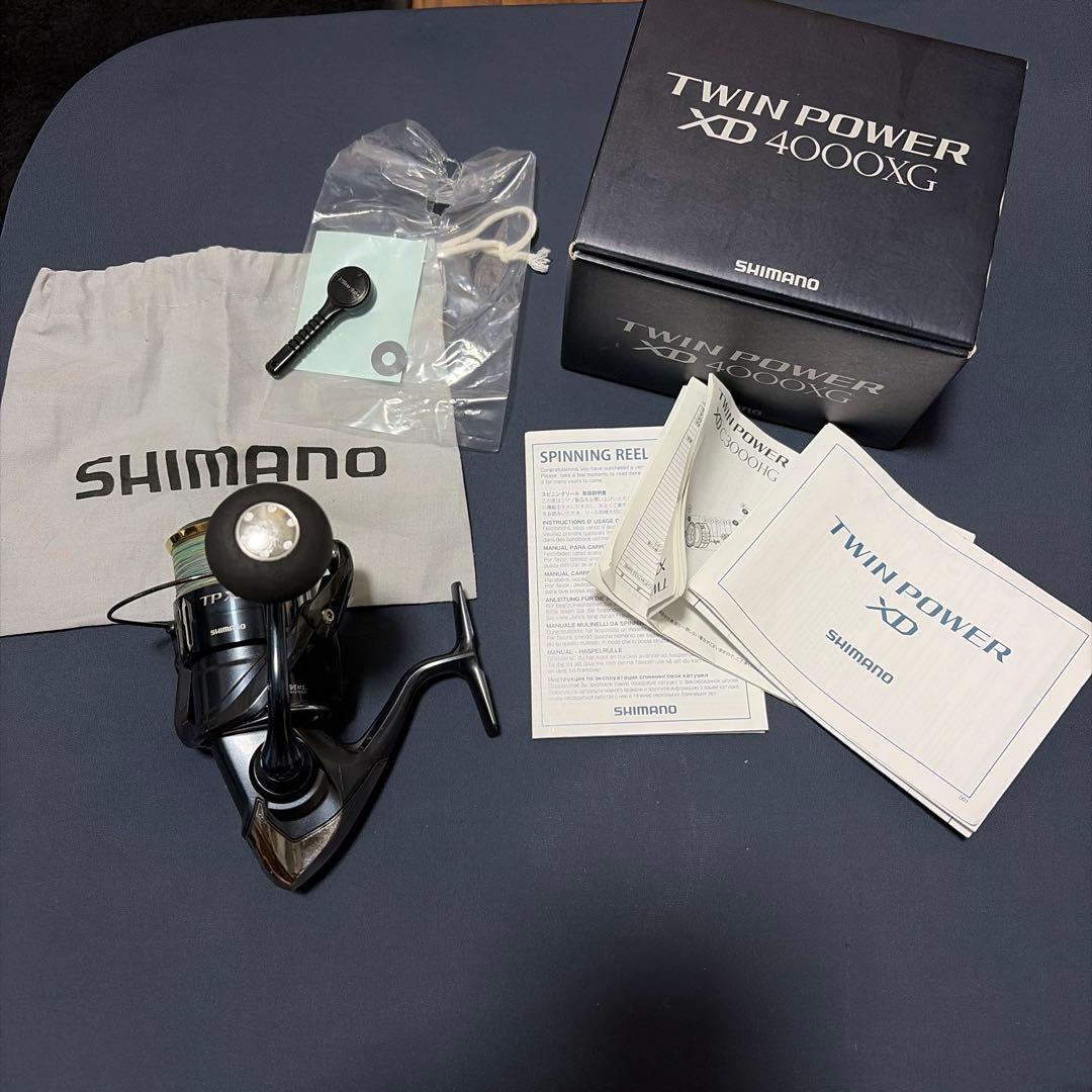 Used Good condition SHIMANO TWIN POWER XD 4000XG main body