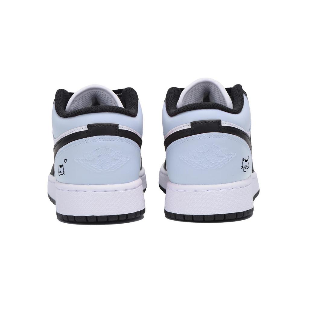 Jordan Air Jordan 1 Low top Vintage Basketball Shoes Men's White 553558-131(Team85-)