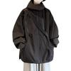 Unisex Outdoor Hooded Windbreaker Jacket for Spring and Autumn - Casual, Loose-Fit Sport Jacket for Men and Women